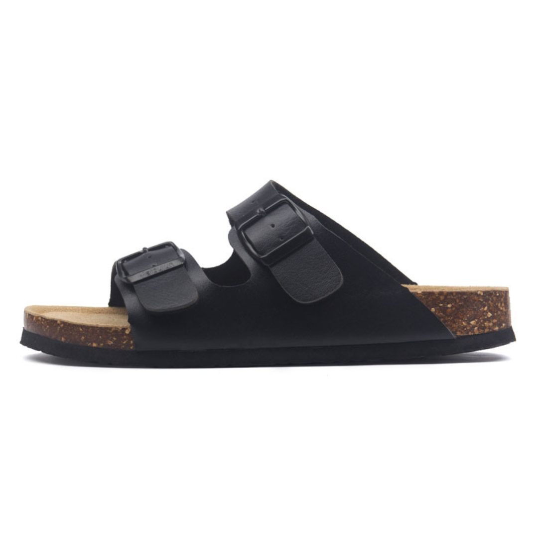 Sandália Birken Maibulun Couro - Preto