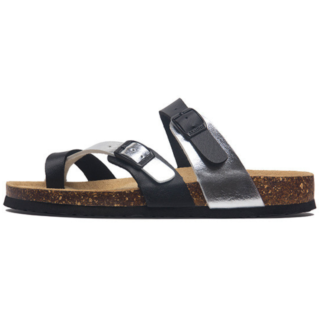 Sandália Ilhabela - Preto e Prata