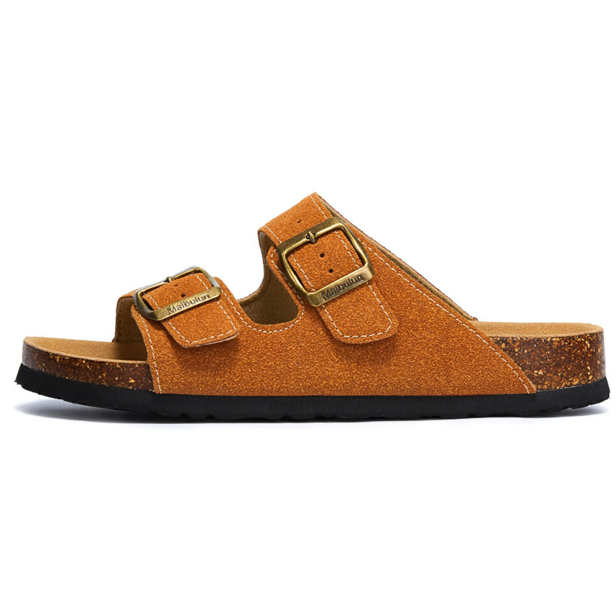 Sandália Birken Maibulun Camurça - Caramelo