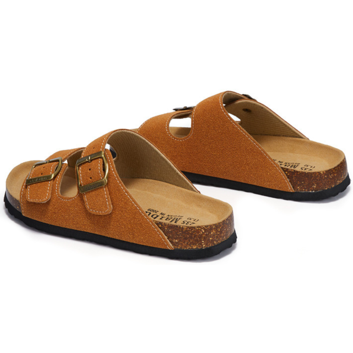 Sandália Birken Maibulun Camurça - Caramelo
