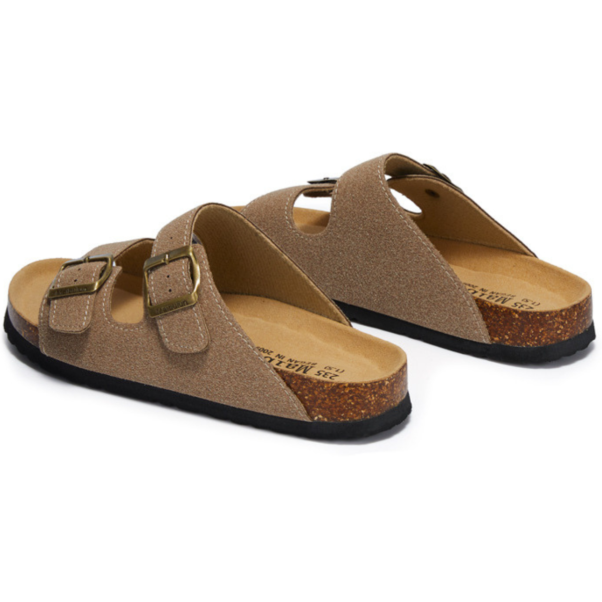Sandália Birken Maibulun Camurça - Areia