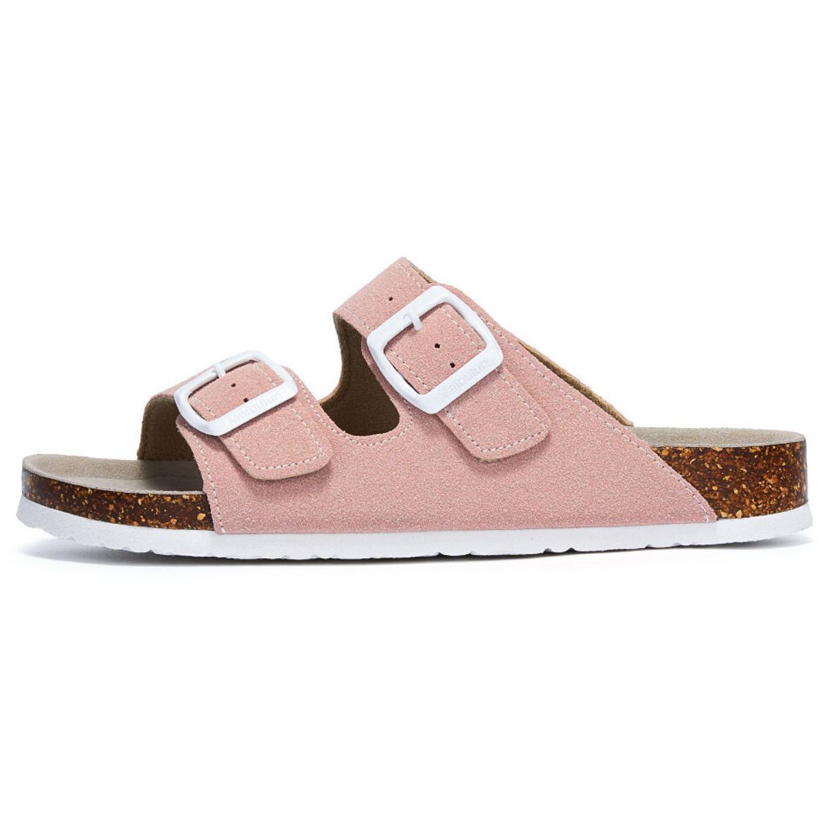 Sandália Birken Maibulun Camurça - Rosa