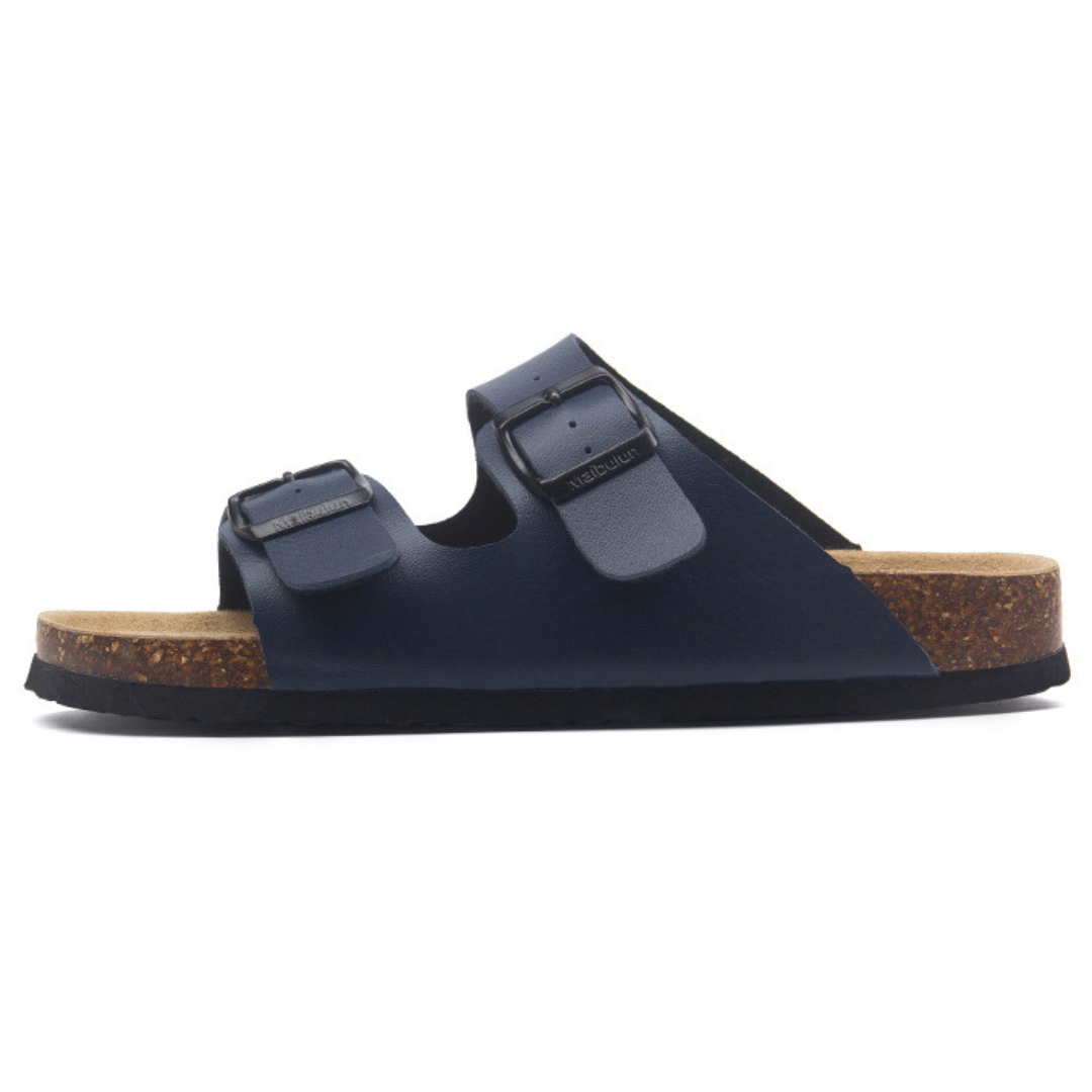 Sandália Birken Maibulun Couro - Azul