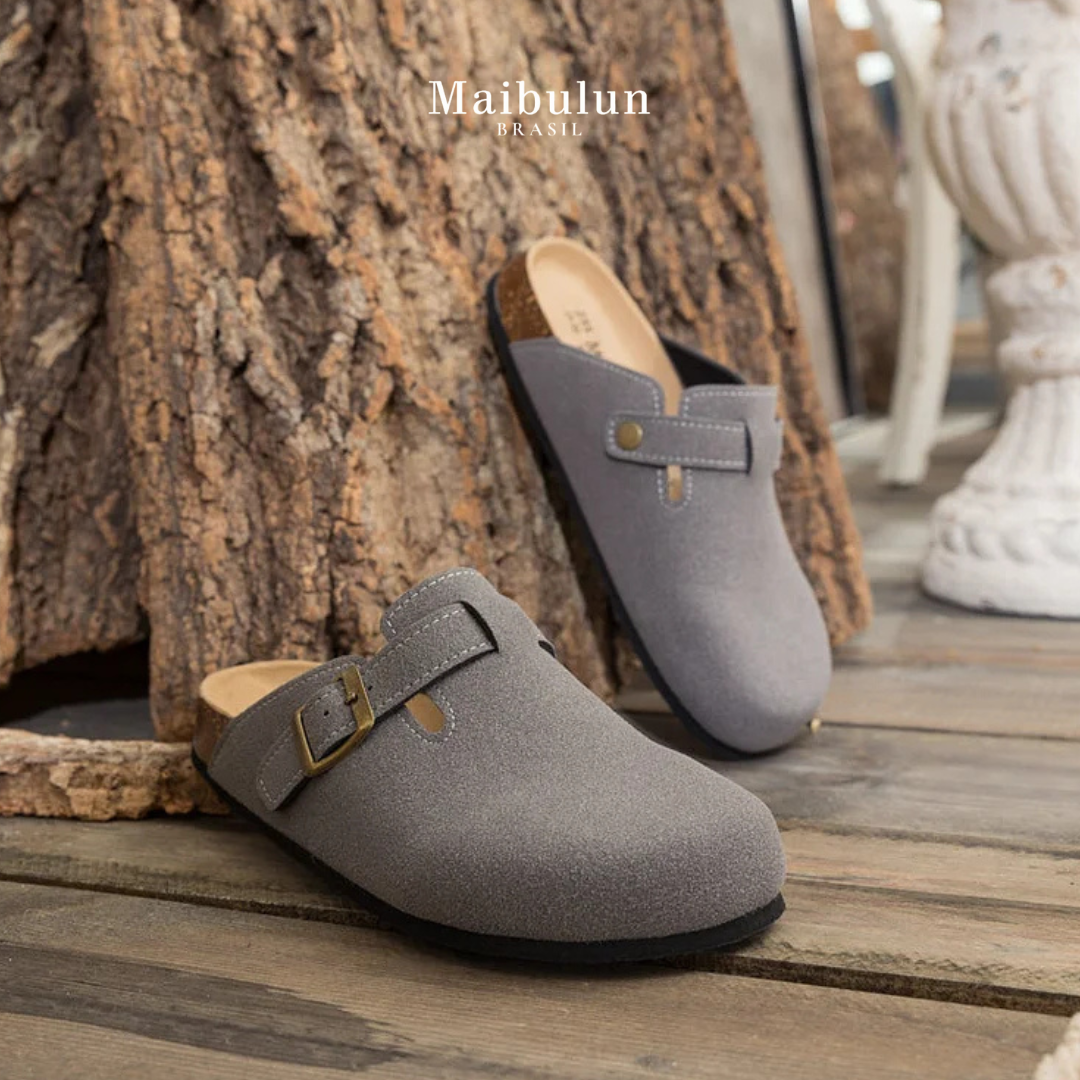 Clog - Cinza Claro